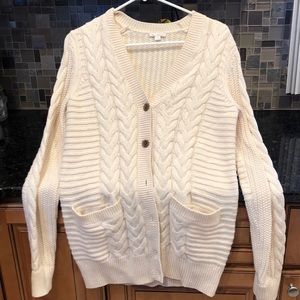 Gap cream Long sweater
